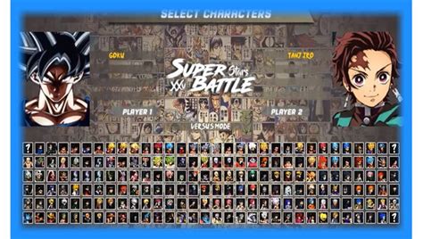 Anime Super Battle Stars XXV Mugen 【+ Download .
